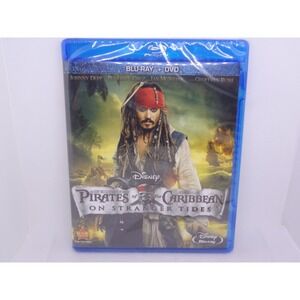 Pirates of the Caribbean: On Stranger Tides (2011, Blu-ray + DVD Combo) Sealed